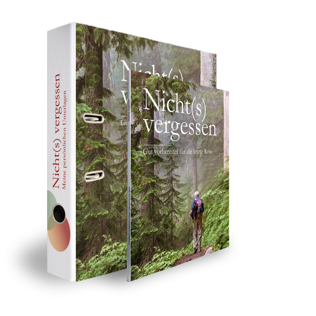 Ordner und Ratgeber "Nicht(s) vergessen"